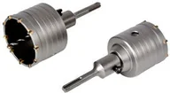 Wiertła - Geko Korona frez otwornica do betonu sds + 65mm 80mm G40003 - miniaturka - grafika 1