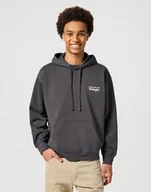 Bluzy męskie - Męska bluza nierozpinana Wrangler HOODIE L - miniaturka - grafika 1