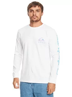 Quiksilver Koszulka Basic Męska Biała XXL - Koszulki męskie - miniaturka - grafika 1