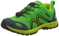 Buty dla chłopców - Brütting Guide Uniseks - dzieci Półbuty trekkingowe i turystyczne, zielony/kolor Petrol/cytrynowy, 39 EU - miniaturka - grafika 1