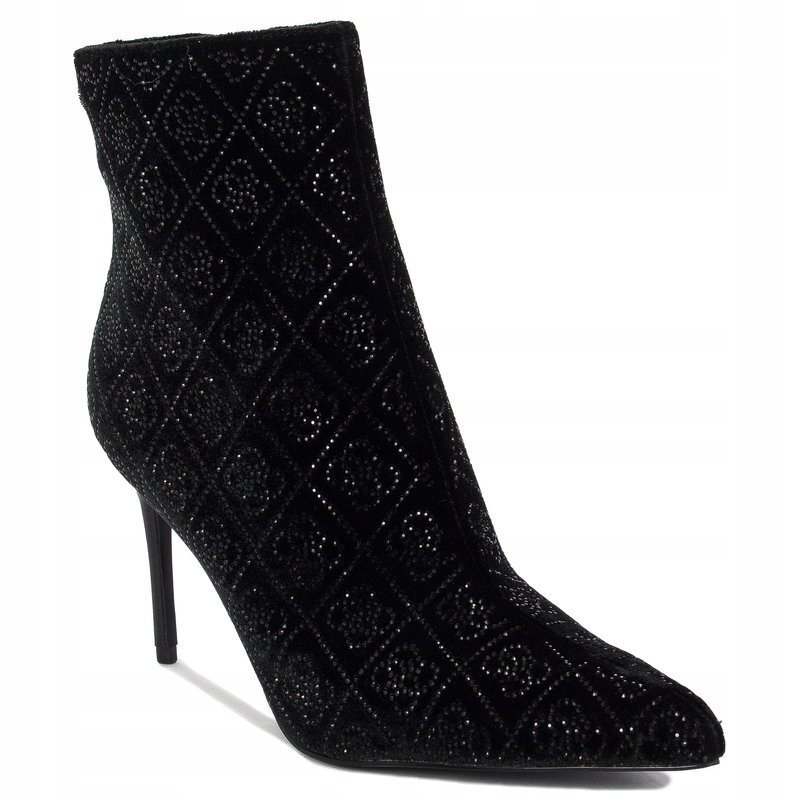 Botki na szpilkach Guess FL8HNFAB10 Black r.36