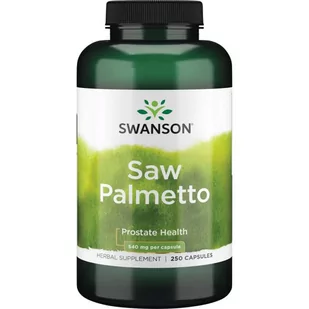 SWANSON Saw Palmetto 250caps - Boostery testosteronu - miniaturka - grafika 1