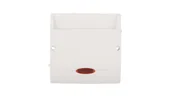 Wyłączniki światła i elektryczne - Kontakt Simon Wyłącznik ścienny Basic hotelowy Pojedynczy BMWH1.02/11 biały - miniaturka - grafika 1