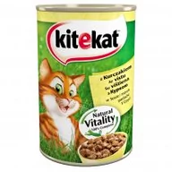 Mokra karma dla kotów - Kitekat Karma Dla Kotów O Smaku Kurczaka W Sosie 400 G - miniaturka - grafika 1