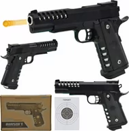 Zabawki militarne - Skleplolki ASG PISTOLET BROŃ KARABIN NA KULKI REPLIKA METAL - miniaturka - grafika 1