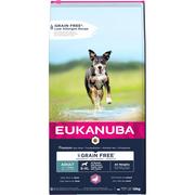 Sucha karma dla psów - EUKANUBA Adult Duck Grain Free 12kg - miniaturka - grafika 1