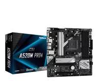 Płyty główne - ASRock A520M Pro4 (90-MXBDU0-A0UAYZ) - miniaturka - grafika 1