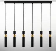 Lampy sufitowe - Szeroka lampa wisząca nad wyspę JUP 2005 AL6 CZ/CZ - miniaturka - grafika 1