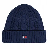 Czapki damskie - Czapka Damska TOMMY HILFIGER Sport Beanie TH10100 - miniaturka - grafika 1
