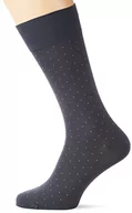 Skarpetki męskie - Hackett London Męskie skarpety Classic Polka Dot, 9blgrey/biały, Small-Medium - miniaturka - grafika 1
