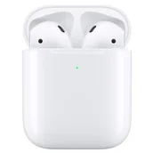 Słuchawki - Apple AirPods MRXJ2ZM-A - miniaturka - grafika 1