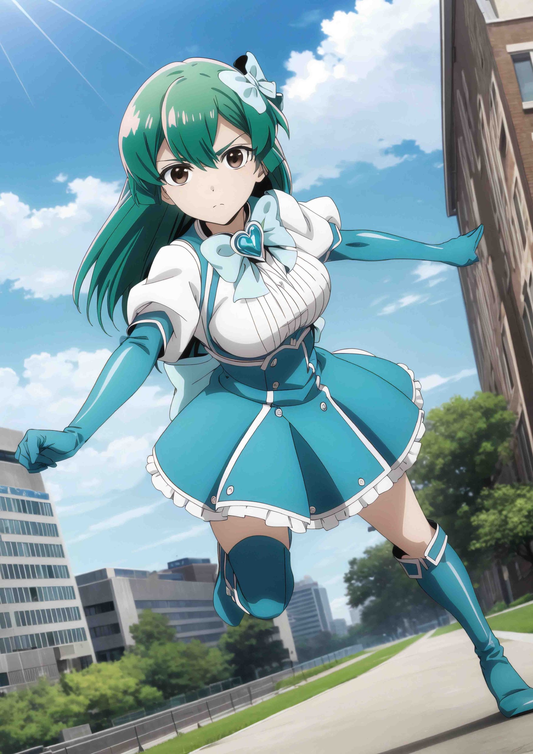 Plakat A2 anime manga Mahou Shoujo ni Akogarete Gushing over Magical Girls