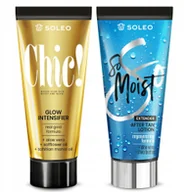 Balsamy i kremy do opalania - SOLEO CHIC 150ml PRZYSPIESZACZ OPALANIA + BALSAM PO OPALANIU 150ml - miniaturka - grafika 1