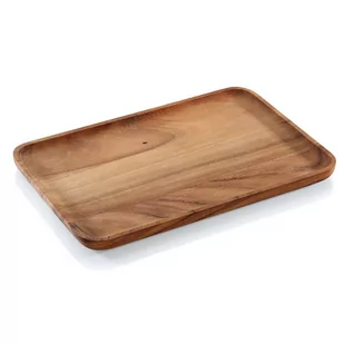 Zassenhaus Akacja 35,5 X 23,5 Cm Talerz Do Serwowania Przekąsek Drewniany - Talerze - miniaturka - grafika 1