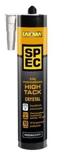 Klej montażowy Lakma High Tack bezbarwny 280ml - Uszczelnienia Klej montażowy Lakma High Tack bezbarwny 280ml - Uszczelnienia - miniaturka - grafika 1