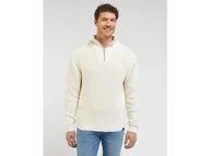Swetry męskie - Męski sweter Lee HALF ZIP KNIT L - miniaturka - grafika 1
