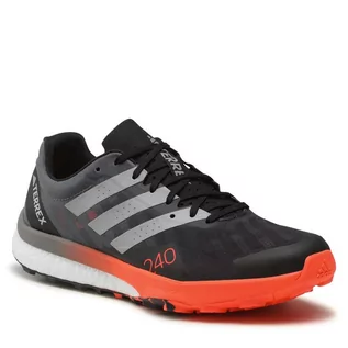 Buty trekkingowe męskie - Buty adidas Terrex Speed Ultra Trail Running Shoes HR1119 Czarny - grafika 1