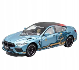 Bmw M8 Manhart 1:24 Dźwięk Światło Prezent - Zabawki zdalnie sterowane - miniaturka - grafika 1