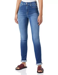 Spodnie damskie - Replay jeansy damskie mjla, 009 Medium Blue, 24W / 30L - grafika 1