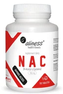 Witaminy i minerały - Aliness NAC N-Acetyl L-Cysteina 190 mg 100tabs. - miniaturka - grafika 1
