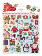 Zeszyty szkolne - Naklejki 3d papier na filcu 39 szt - miniaturka - grafika 1