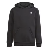 Bluzy sportowe damskie - Bluza adidas Originals Adicolor Hoodie H32352 - czarna - Adidas - miniaturka - grafika 1