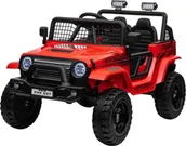 Pojazdy elektryczne dla dzieci - Ramiz Jeep Na Akumulator Pojazd OFF ROAD 4x4 SPORT Czerwony - miniaturka - grafika 1