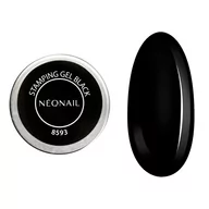 Żele do paznokci - Żel do zdobień Stamping gel 4 ml - Black - miniaturka - grafika 1