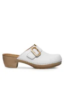 Klapki i japonki damskie - Inblu Klapki BL490100 Biały - miniaturka - grafika 1