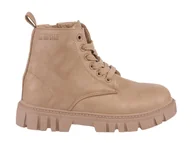 Buty dla dziewczynek - Buty dziecięce Big Star OO374082 BIG STV Beżowe - miniaturka - grafika 1