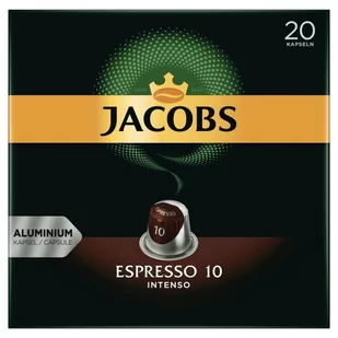 Kapsułki do Nespresso Jacobs Espresso 10 Intenso 20 szt. - Kawa w kapsułkach i saszetkach - miniaturka - grafika 1