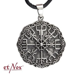 Wisior Viking Compass, Srebro 925 - Wisiorki - miniaturka - grafika 1
