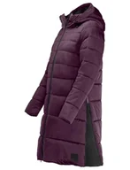 Płaszcze damskie - Jack Wolfskin EISBACH COAT W, Płaszcz outdoorowy Kobiety, berry jam, XXL - miniaturka - grafika 1