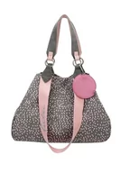 Torebki damskie - Fritzi aus Preussen Izzy Medium Fritzi Print Grey Shopper damskie, szary - miniaturka - grafika 1