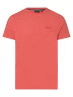 Koszulki męskie - Superdry - T-shirt męski, pomarańczowy|czerwony - miniaturka - grafika 1