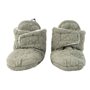 Polarowe buciki kapcie z antypoślizgową podeszwą szałwiowe Fleece Elm 12-18 mies. - Buty dla dziewczynek - miniaturka - grafika 1