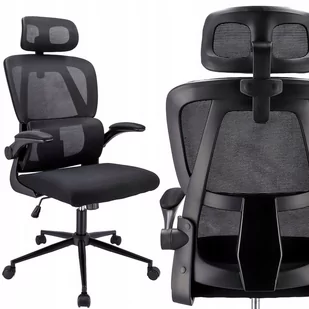 Fotel biurowy, krzesło biurowe FOTEL biurowy ERGONOMICZNY obrotowy nowoczesny - Fotele i krzesła biurowe - miniaturka - grafika 2