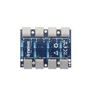 Akcesoria do monitoringu - Moduł LAN z zabezpieczeniem przeciwprzepięciowym EXT z ochroną PoE EWIMAR PTF-54-EXT/PoE - miniaturka - grafika 1