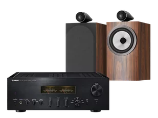 Yamaha A-S2200 (czarny) + 705 S3 (mokka) - Zestawy stereo - miniaturka - grafika 1