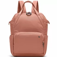 Torby na laptopy - Pacsafe Citysafe CX City Backpack RFID 39 cm przegroda na laptopa econyl rose - miniaturka - grafika 1