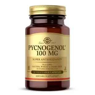 Solgar, Pycnogenol 100 mg, 30 kaps. - Witaminy i minerały - miniaturka - grafika 1