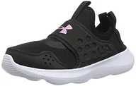 Buty dla dziewczynek - Under Armour dziewczęce buty do biegania Runplay, czarny - Black White Pacific Purple 001-40 EU - miniaturka - grafika 1