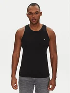 Koszulki męskie - Emporio Armani Underwear Tank top EM000385 AF10771 UC001 Czarny Slim Fit - miniaturka - grafika 1