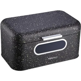 Kinghoff CHLEBAK STALOWY MARMUREK [KH-1078] - Chlebaki - miniaturka - grafika 1