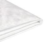 Poduszki ogrodowe - Beliani Wymienne obicie do łóżka 160 x 200 cm białe FITOU - miniaturka - grafika 1