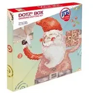 Zestawy szkolne - Diamond Dotting Kit Dotz Box Santa Cheer - miniaturka - grafika 1