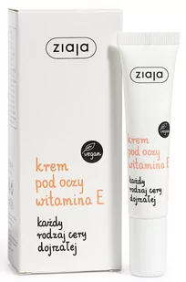 Ziaja Krem pod oczy z witaminą E 15ml - Kosmetyki pod oczy - miniaturka - grafika 1