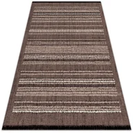Dywany - Modny dywan winylowy Wzór brązowa tkanina 150x225 cm - miniaturka - grafika 1
