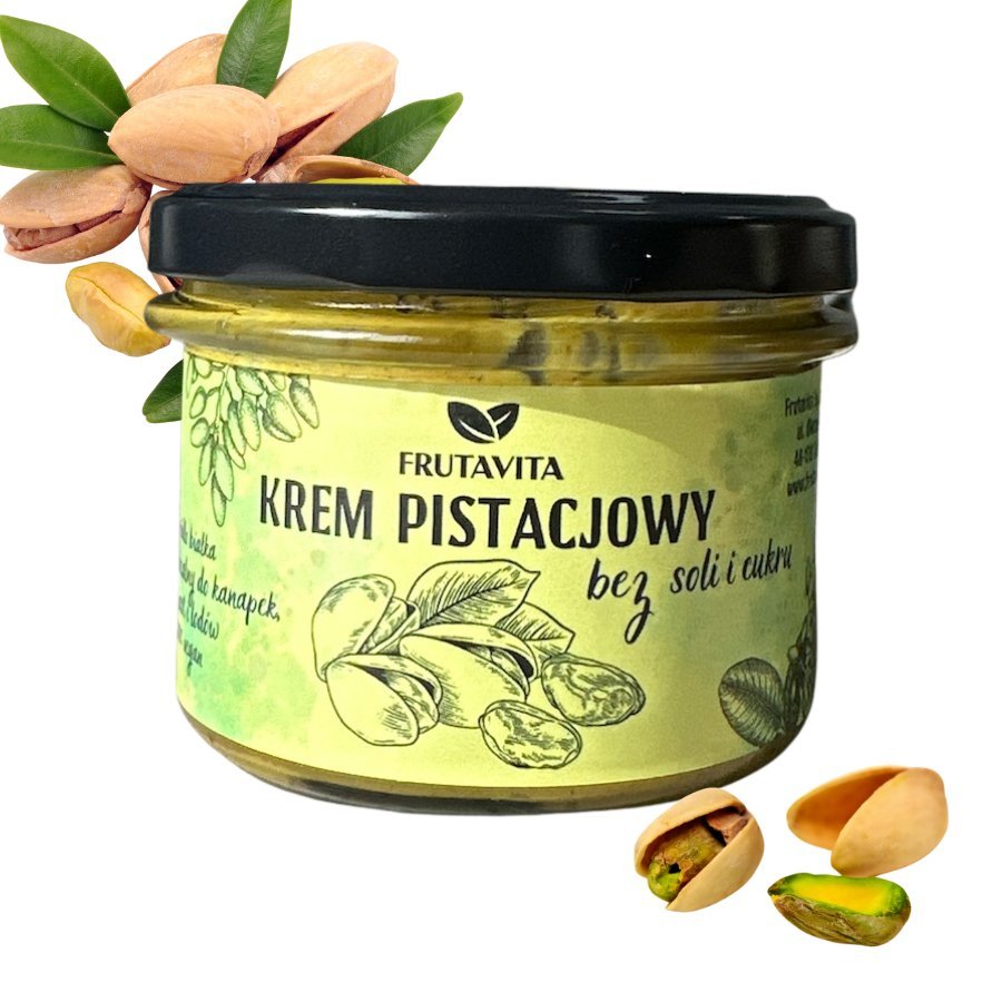 Naturalny Krem Pistacjowy 100% 200 g