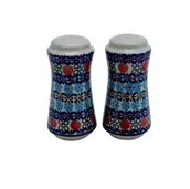 Młynki do soli i pieprzu - Ceramiczna solniczka i pieprzniczka Ceramika Bolesławiec - miniaturka - grafika 1